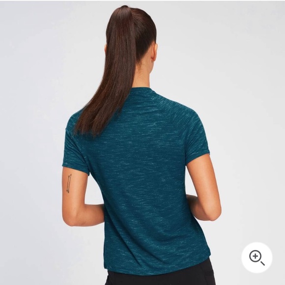 MyProtein Teal Women’s Performance T Shirt Workout Top ✨ SALE 50% OFF BUNDLES - Picture 2 of 5